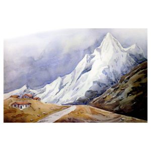 'Himalaya Mountain Peaks' (Print)